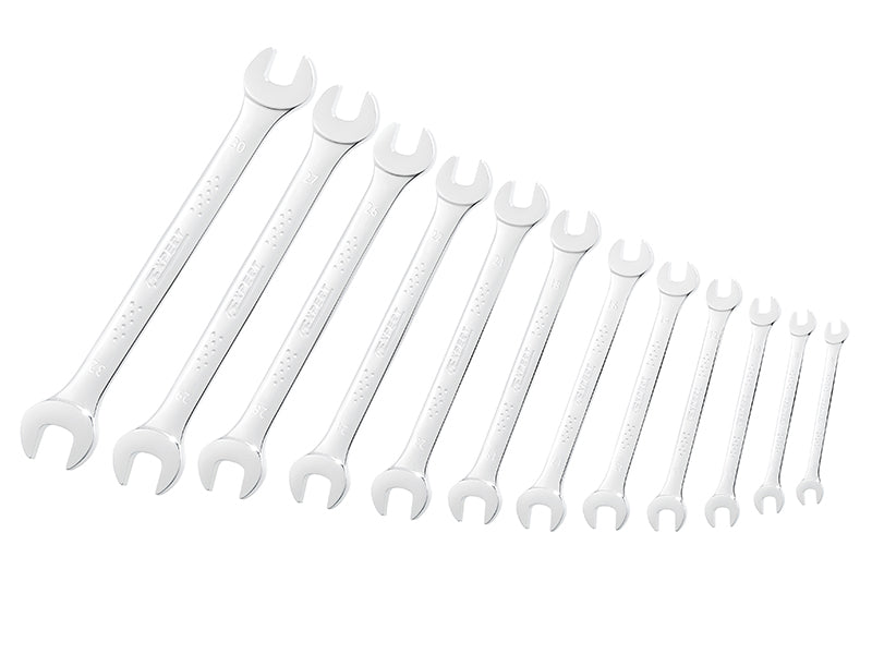 Expert E117381 Open End Spanner Set 12 Piece Metric 6 to 32mm