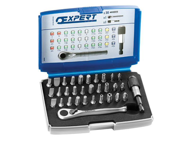 Expert E131702 E131702 1/4in Bit Set, 32 Piece