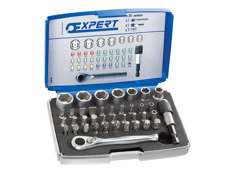 Expert E131705 E131705 1/4in Bit Set, 39 Piece