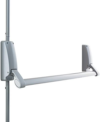 Briton 376.SE Exit Devices: Push Bar-Vertical Panic Bolt, Silver