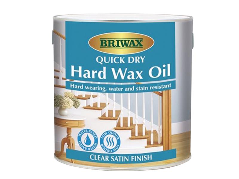 Briwax BWHOILW1000 Quick Dry Hard Wax Oil 1 litre