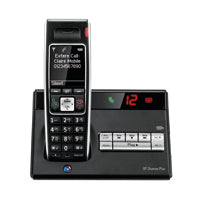 BT 7450 Plus Single DECT Phone Blk