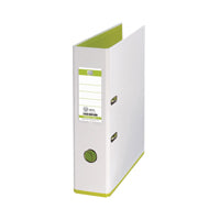 Mycolour Lever Arch A4 White/Lime