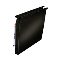 Elba Lat File 30mm A4 PP Blk Pk25