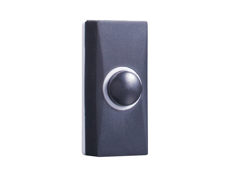 Byron 7900 7900 Wired Doorbell Additional Chime Bell Push Black