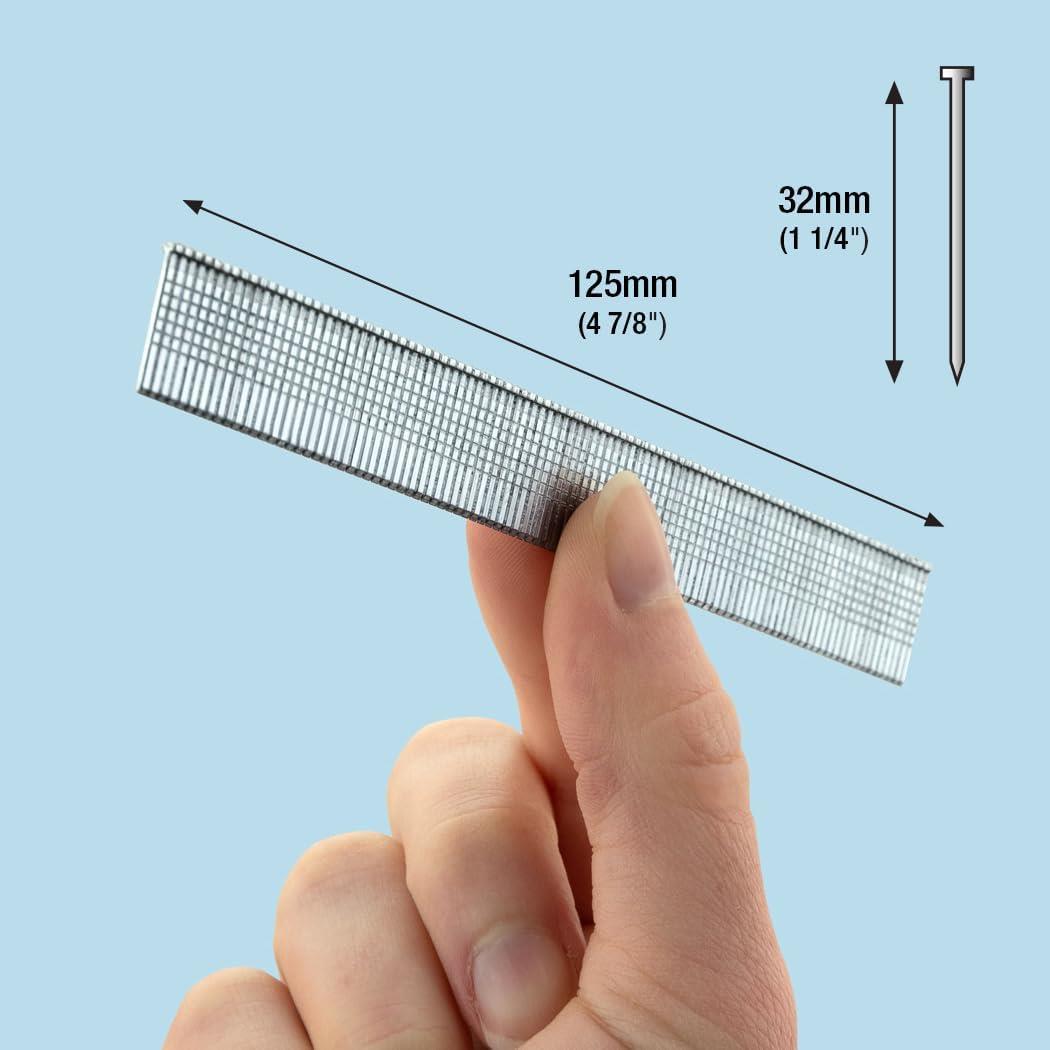 Tacwise 0363 Type 180 18G 32 mm Brad Nails Galvanised Pack of 1000 for Nail Staple Guns Trade Fixing
