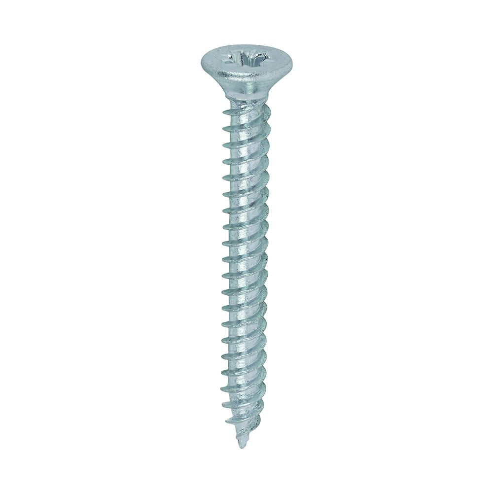 TIMCO Twin Woodscrew PZ1 CSK Zinc 4 x 1 Silver Pack 200