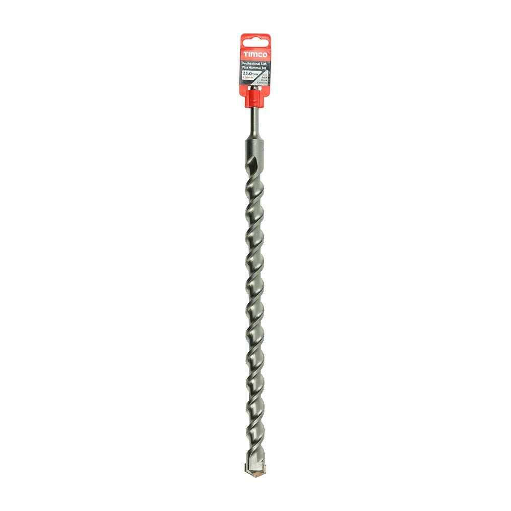 TIMCO Pro SDS Plus Hammer Bits (PGM) 25.0 x 450 Pack 1