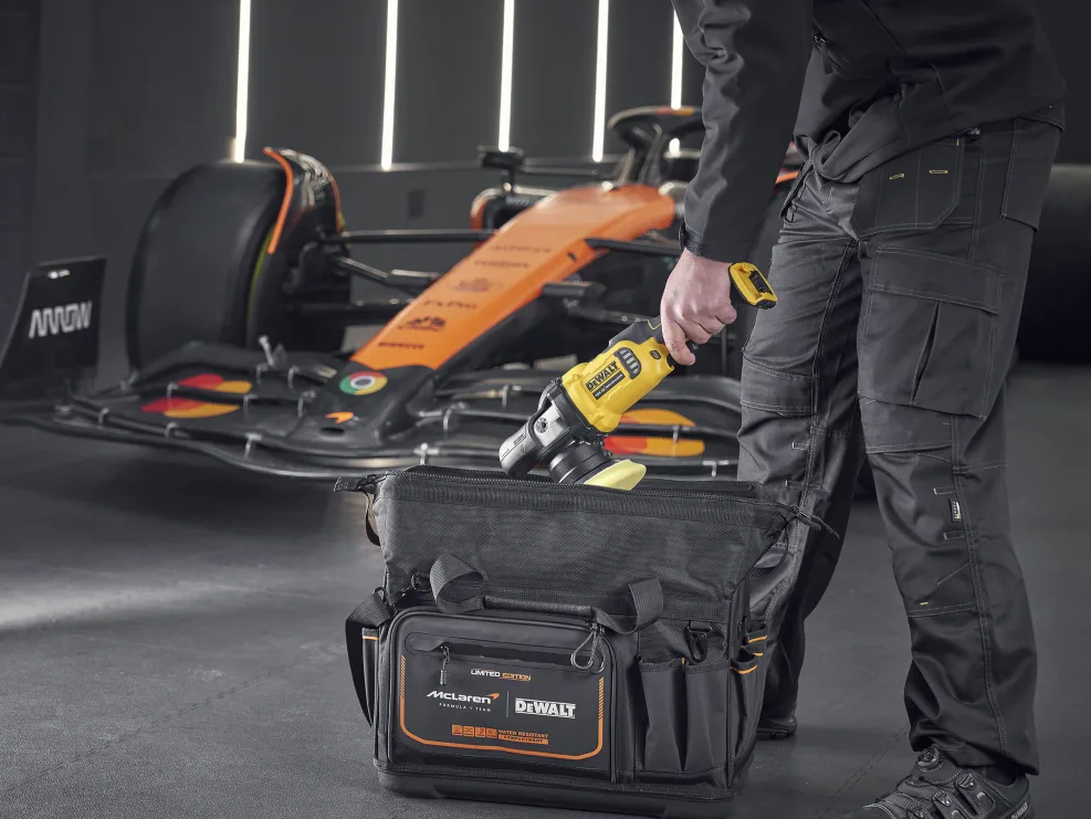 DeWalt McLaren Tool Bag Heavy Duty Storage Case Carry Bag Worksite