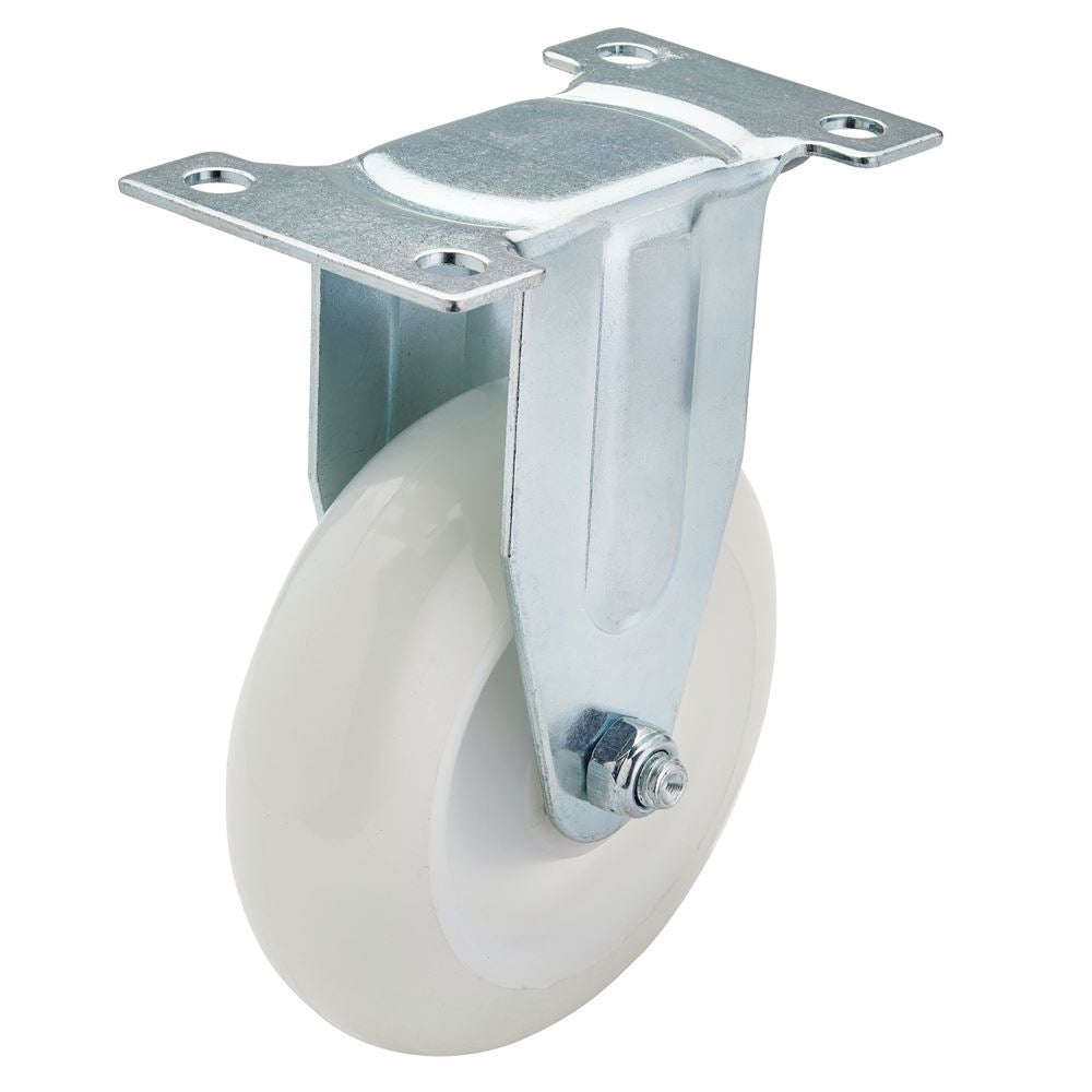 Draper NYLON CASTOR FIXED-100M DIA 65507 Nylon Wheeled Fixed Plate Castors