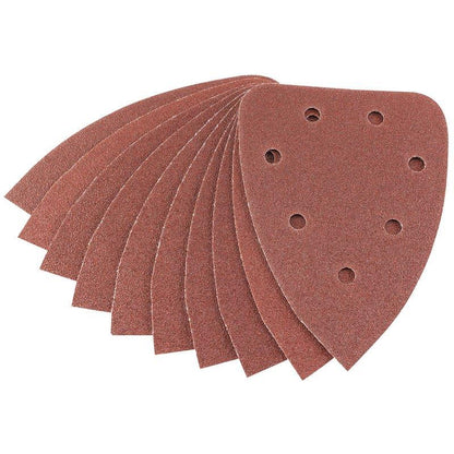 92329 Draper Aluminium Oxide Sanding Sheets, 141 x 141 x 98mm, 80 Grit APT253 Professional Trade DIY Workshop Garage Use