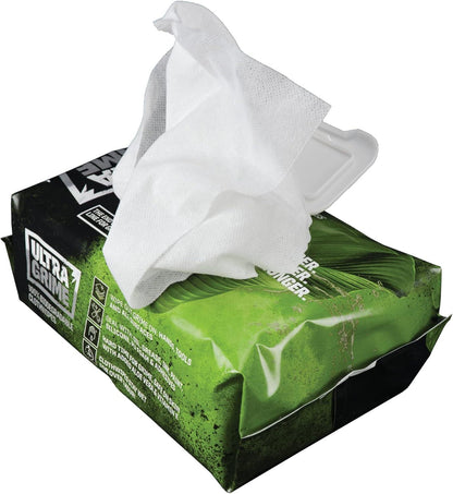 UltraGrime PRO Bio Clothwipes XXL 100 Pack Biodegradable Cleaning Wipes