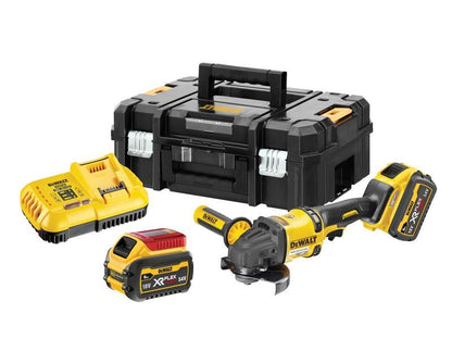 DeWalt DCG418T2-GB DCG418T2 XR FlexVolt Grinder 125mm 54V 2 x 6.0Ah Li-ion