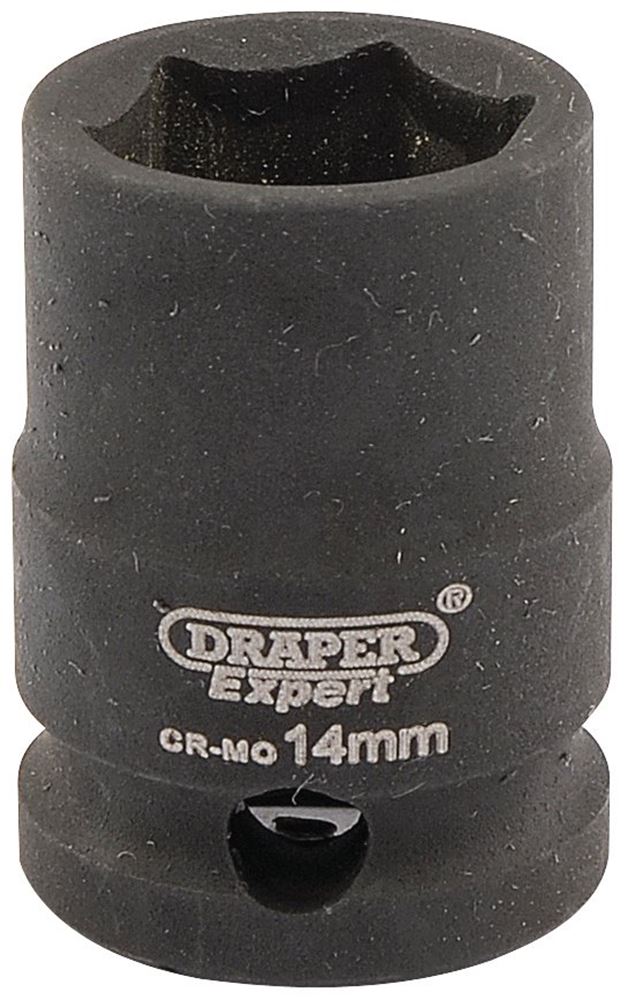 Draper 14MM IMPACT SOCKET 3/8DR 06874 3/8" Sq. Dr. Draper Expert HI-TORQÂ® Metric Impact Sockets