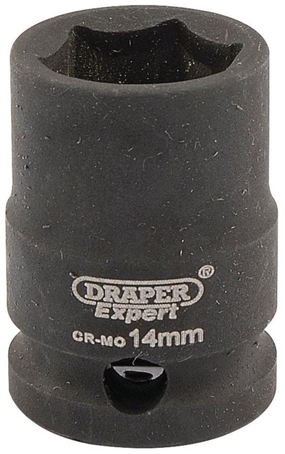 Draper 14MM IMPACT SOCKET 3/8DR 06874 3/8" Sq. Dr. Draper Expert HI-TORQÂ® Metric Impact Sockets