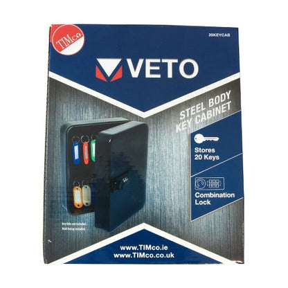 TIMCO 20 Key Cabinet 200 x 160 x 75 Pack 1