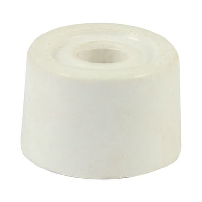 TIMCO PVC Door Stop - White 32 x 21 White Pack 2
