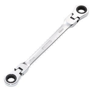 Draper 10X11 FLX RATCHET RING SPANNER 27745 27745 HI-TORQÂ® Metric Flexible Head Double Ring Ratchet Spanner