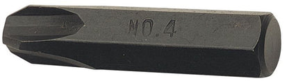 Draper NO4 C-SLOT IMPACT DRIVER BIT 10820 10820 Impact Screwdriver Bits