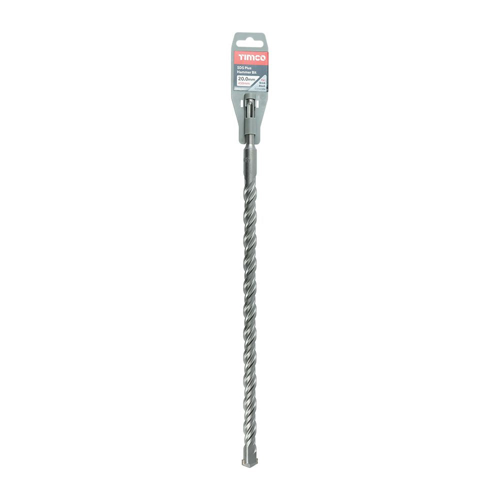 TIMCO SDS Plus Hammer Bit 20.0 x 450 Pack 1