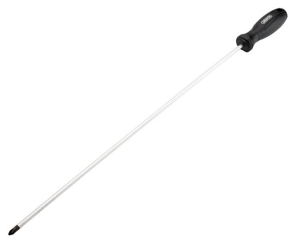 13497 Draper Phillips Hard Grip Screwdriver, PH2 x 450mm 220/PH Mechanics Screwdrivers Professional Trade DIY Workshop Garage Use