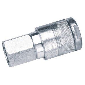 Draper COUPLING BODY 1/2F TP M100 25814 1/2" Taper PCL M100 Series Air Line Coupling Female Thread (Sold Loose)