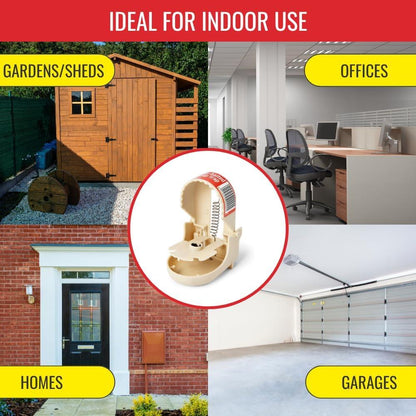 Pest Stop Pre-Baited Snap-Trap Boxed