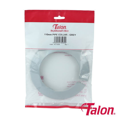 TIMCO Pipe Collar - Grey 110mm Grey Pack 1