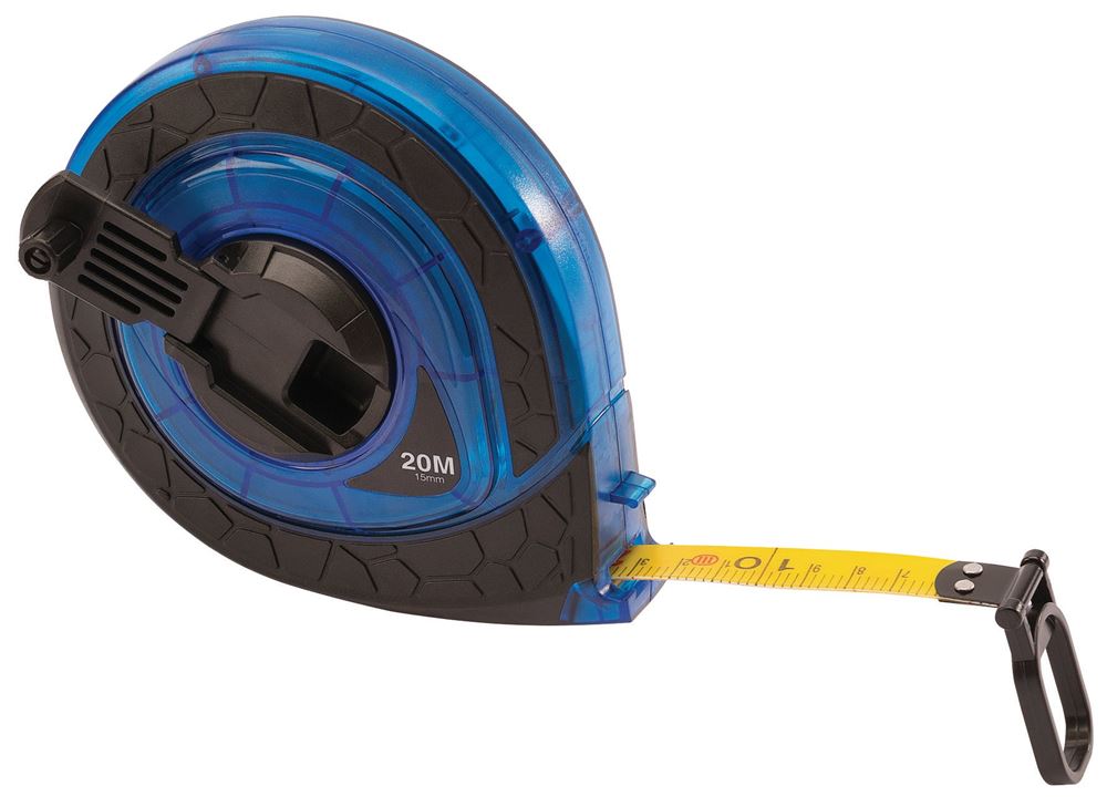 Draper PC CASE MS TAPE 20M/66FT F/G 82682 Fibreglass Measuring Tapes