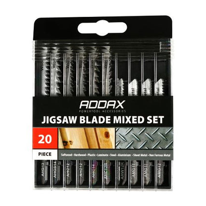 TIMCO Jigsaw Blade Mixed Set 20pcs Mixed Pack 20