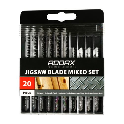 TIMCO Jigsaw Blade Mixed Set 20pcs Mixed Pack 20