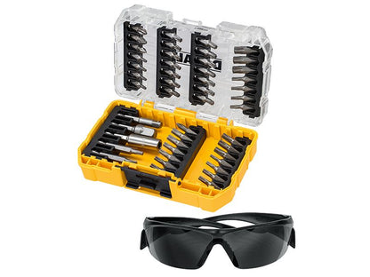 DeWalt DT70704-QZ DT70704 Screwdriving Set, 47 Piece + Safety Glasses