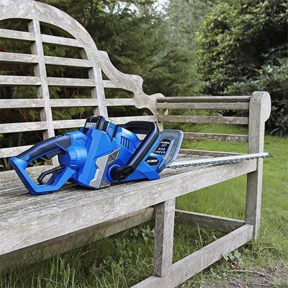 Hyundai HYHT40LI Cordless Hedge Trimmer 40V Li-Ion Battery & Charger Hedge Cutter Garden Trimmer Garden Hedge Cutter