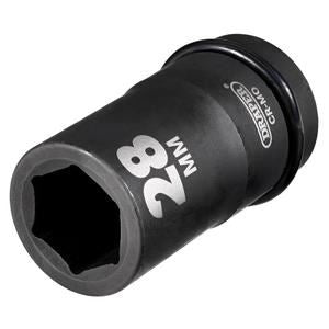 Draper 28MM IMP.DEEP SCKET 1DR 05143 HI-TORQÂ® Metric Deep Impact Sockets, 1" Sq. Dr.