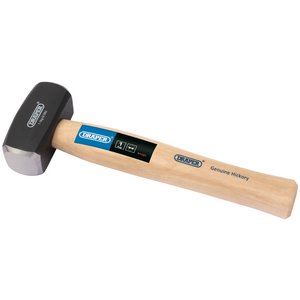 81431 Draper Hickory Shaft Club Hammer, 1kg/2.2lb 190T/B Club Hammers Professional Trade DIY Workshop Garage Use