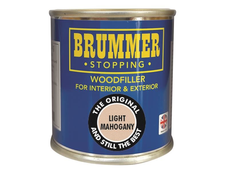 BRU Wood Filler Light Mahogany 250g