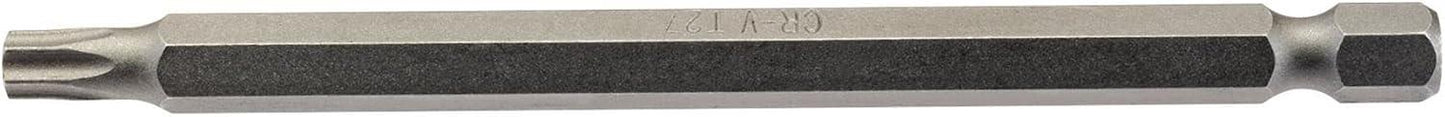 Draper 100MM T27 S/D.BIT 66940 1/4" hex. Draper TX-STARÂ® E Shank Insert Bits