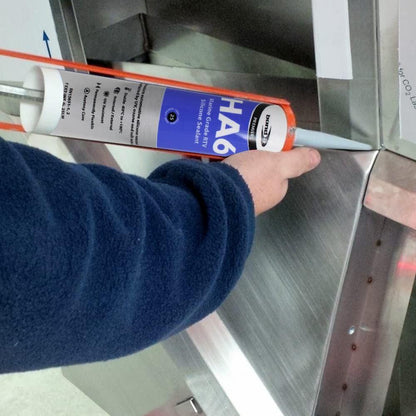 Bond It HA6 Marine Grade Aquarium Silicone Sealant 310ml – All Colours for Fish Tanks, Vivariums, Terrariums and Marine Sealing