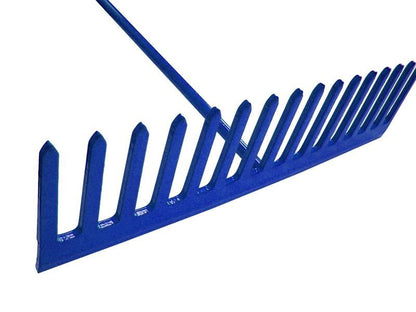 Faithfull FAIASP Asphalt Rake 16 Flat Teeth - Tubular Steel Shaft |