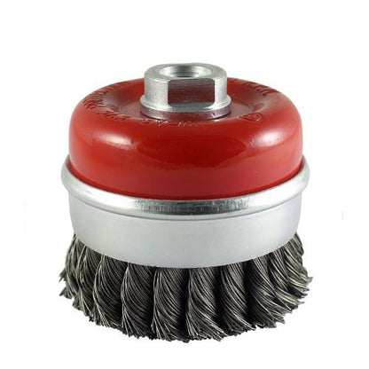 TIMCO Grinder Twist Wire Cup Brush 80mm Pack 1