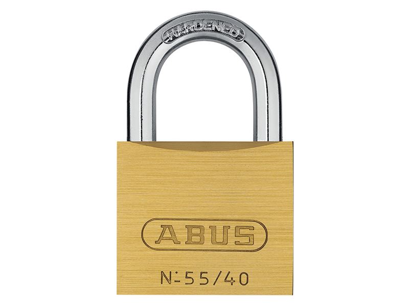 ABUS 02868 55/40mm Brass Padlock Keyed Alike 5401