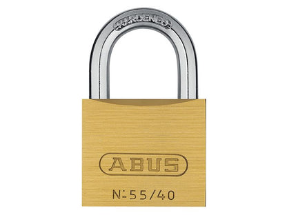 ABUS 02868 55/40mm Brass Padlock Keyed Alike 5401