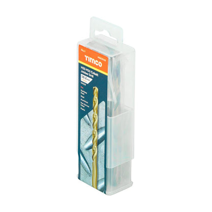 TIMCO HSS-CO Jobber Drill Bit Cobalt 10.2mm Pack 5