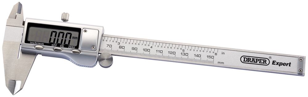 Draper DIGITAL CALIPER 80859 Dual Reading Digital Vernier Caliper, 0 - 150mm