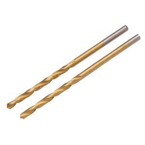 Draper TITANIUM DRILL BIT 2.5MM X2 08861 HSS Titanium Nitride Coated Drill Bits