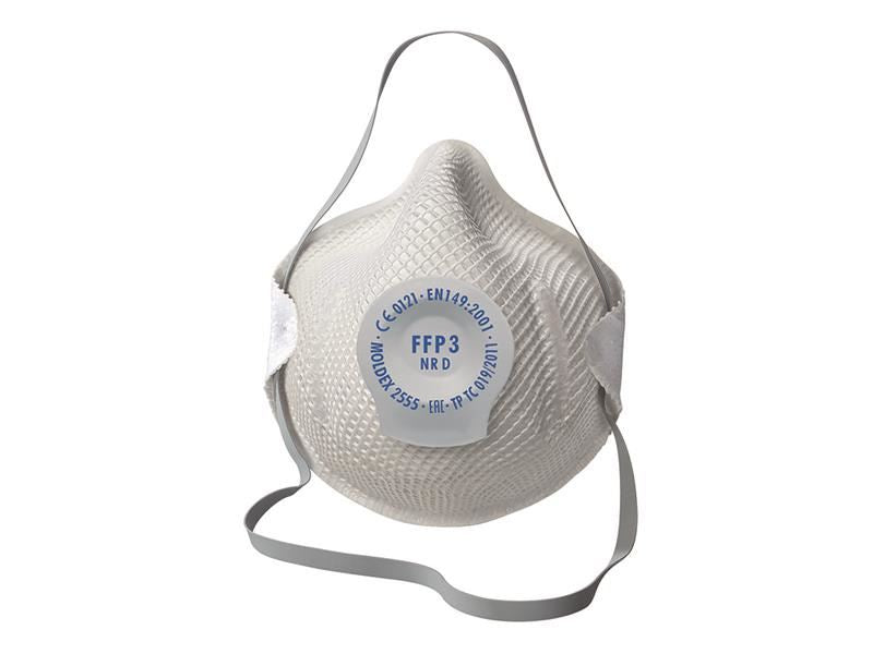 Moldex 255501 Classic Series FFP3 NR D Valved Mask (Pack 20)