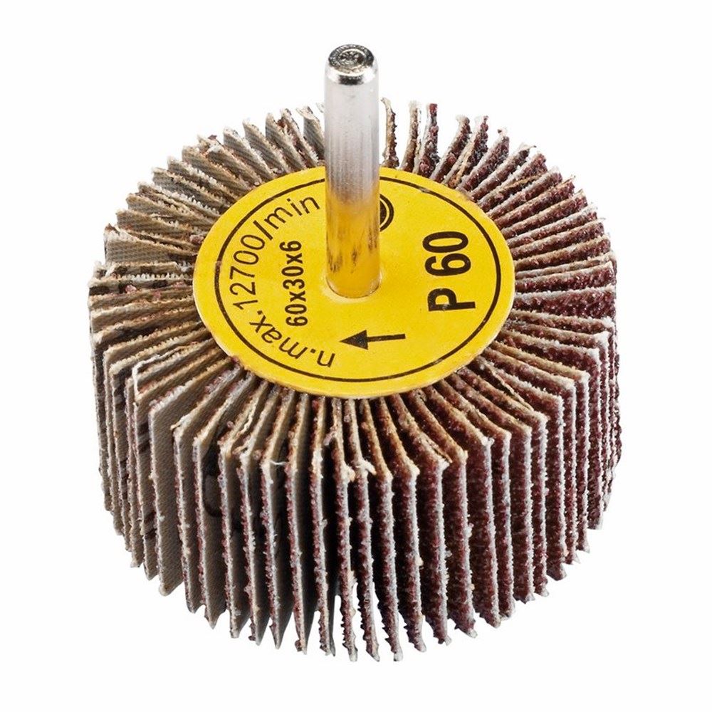 Draper 60 X 30MM FLAP WHEEL 60GRIT 76465 Abrasive Flap Wheels