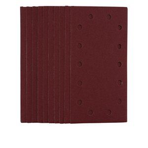Draper SANDING SHEET 115X230MM 120G 55864 55864 1/2 Sanding Sheets with Hook and Loop, 115 x 230mm (Pack of 10)