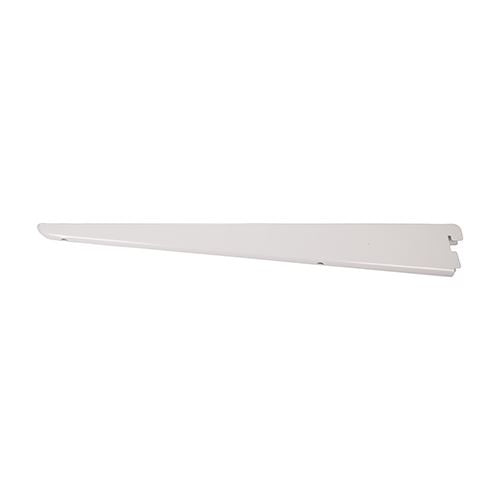 MOQ - TIMCO Twin Slot Shelf Bracket White 370mm White Pack 1
