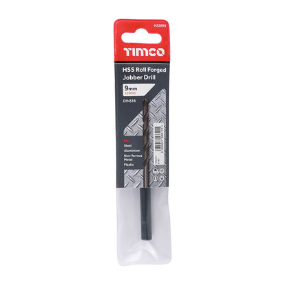 TIMCO HSS-R Jobber Drill Bit 9.0mm Pack 5